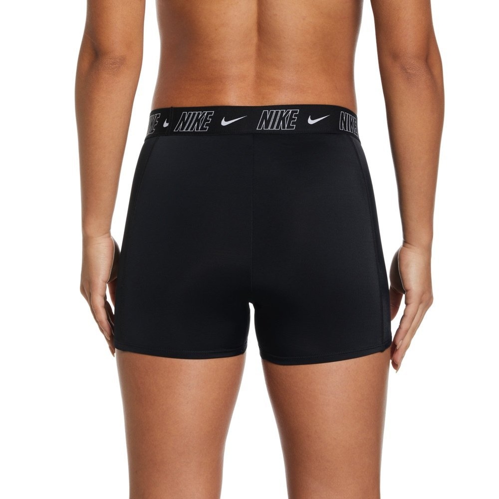 Nike Swim Fusion Logo Tape Womens Kickshorts Black