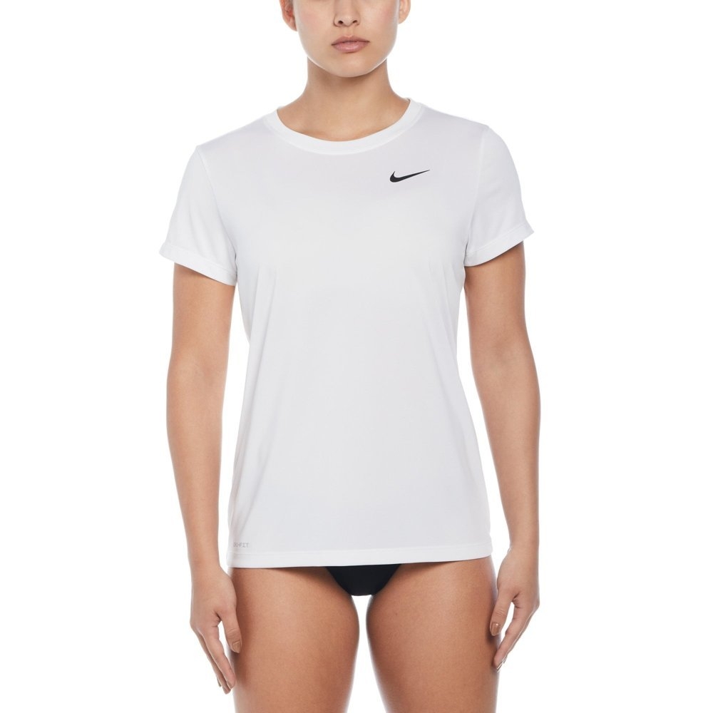 Nike Swim Essential Short Sleeve Hydroguard Womens Top