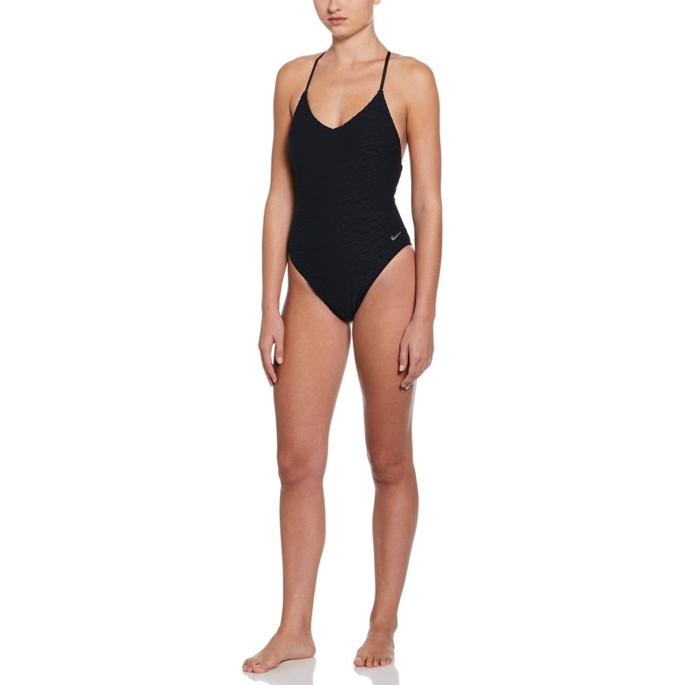 Nike Swim Swoosh Link Terry Y-Back 1-Piece Womens Swimsuit
