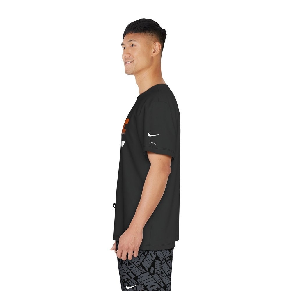 Nike Swim Ocean Merge Short Sleeve Hydroguard Mens Top