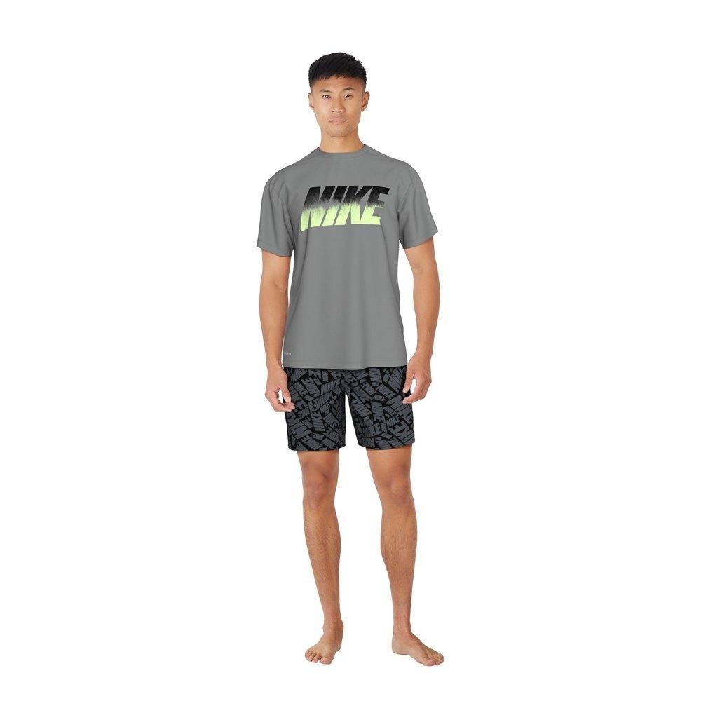 Nike Swim Ocean Merge Short Sleeve Hydroguard Mens Top