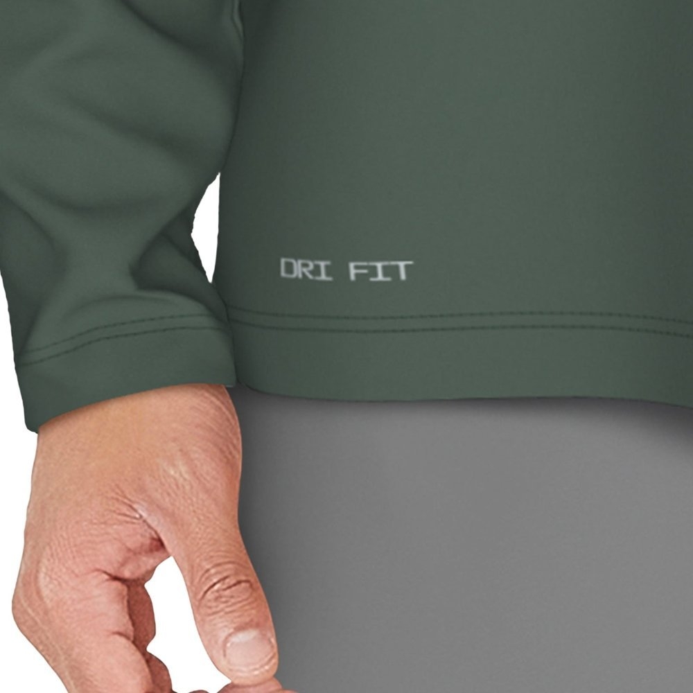 Nike Swim Hydroguard UPF40+ Mens Long Sleeve Dri-Fit Shirt Gothic Letter