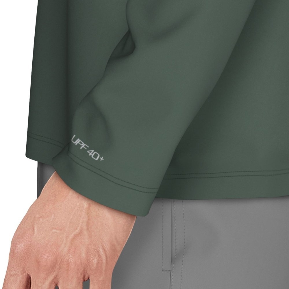 Nike Swim Hydroguard UPF40+ Mens Long Sleeve Dri-Fit Shirt Gothic Letter