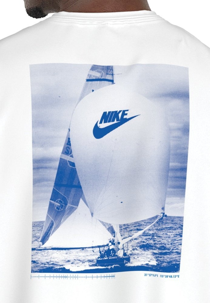 Nike Swim Sailboat Short Sleeve Hydroguard Mens Top