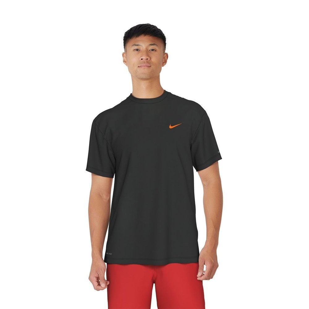 Nike Swim Sailboat Short Sleeve Hydroguard Mens Top