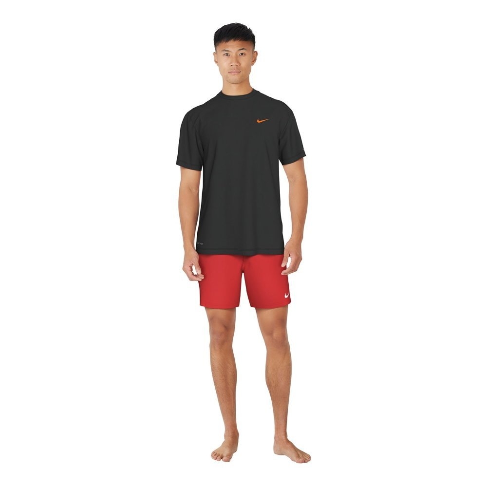 Nike Swim Sailboat Short Sleeve Hydroguard Mens Top