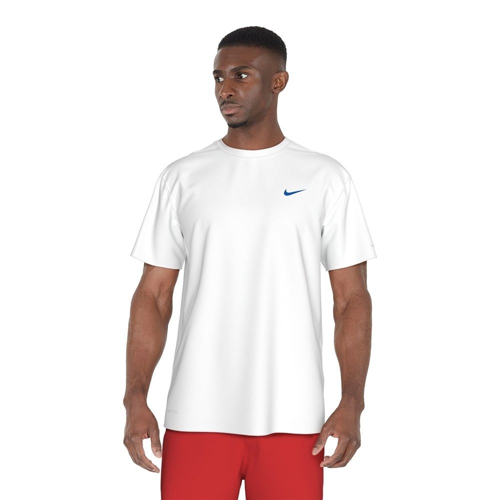Nike Swim Sailboat Short Sleeve Hydroguard Mens Top