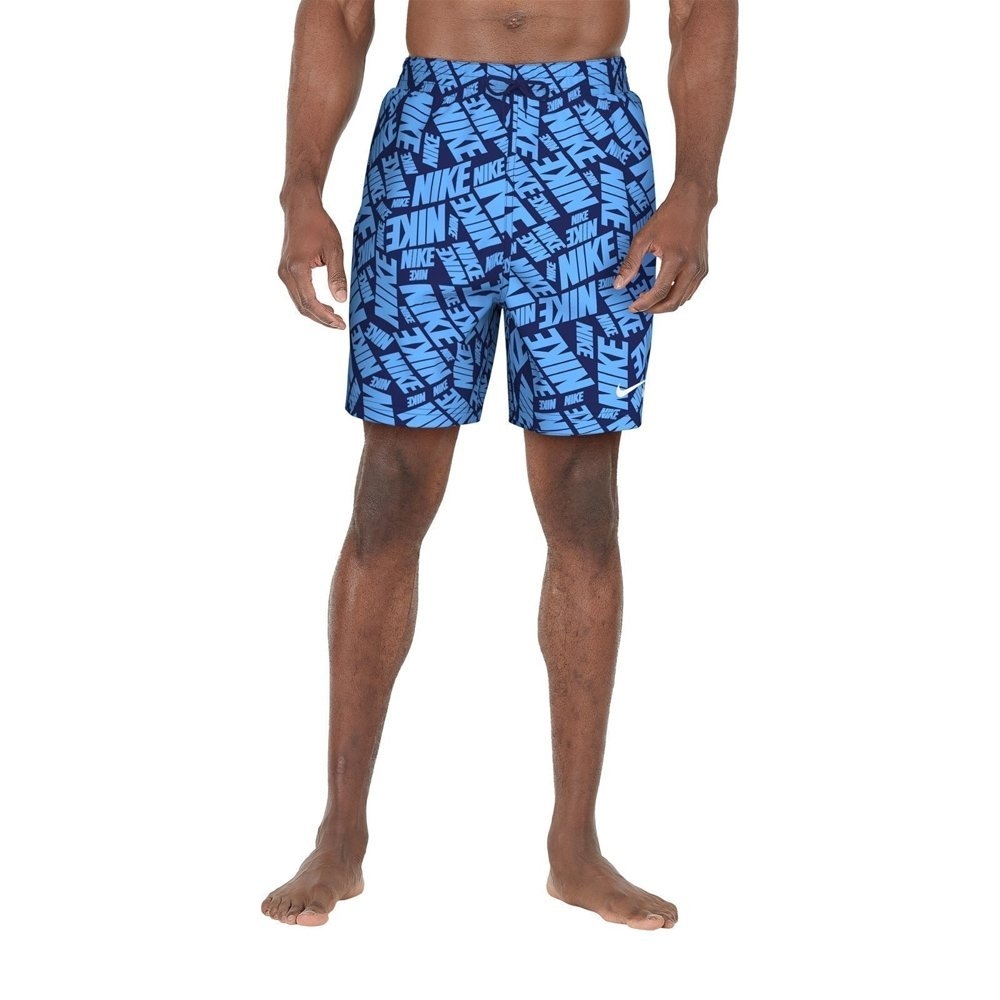Nike Swim Tossed Block Mens Volley Shorts