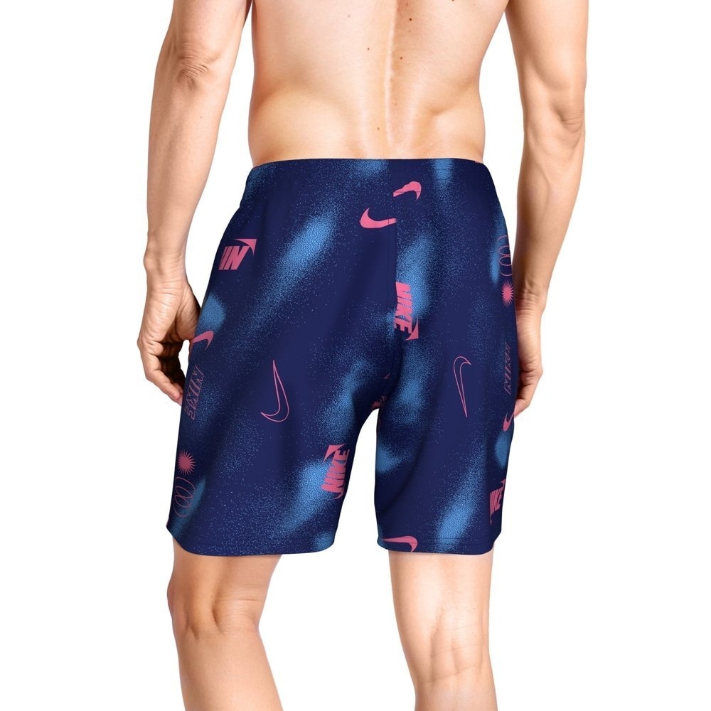 Nike Swim Brand Blast Mens Volley Swim Shorts 7in