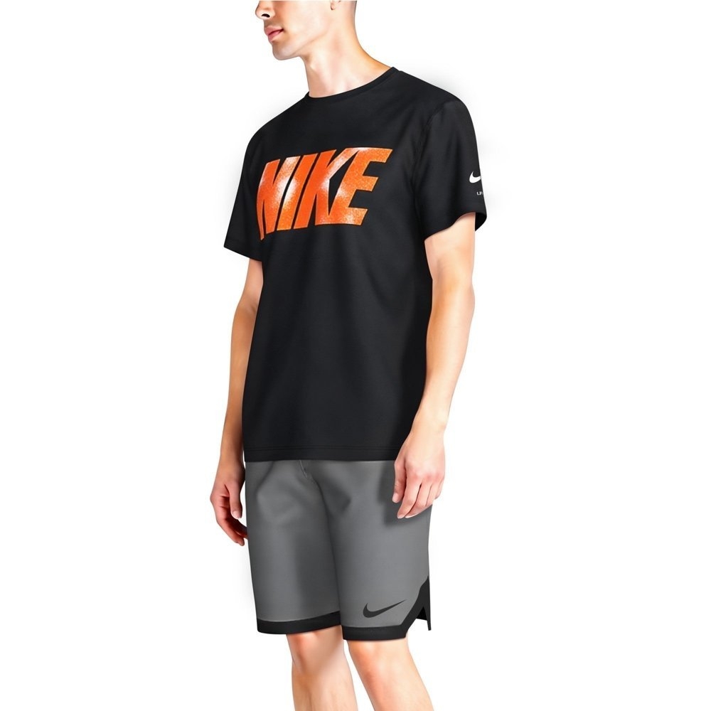 Nike Swim Brand Blast Short Sleeve Hydroguard Mens Top
