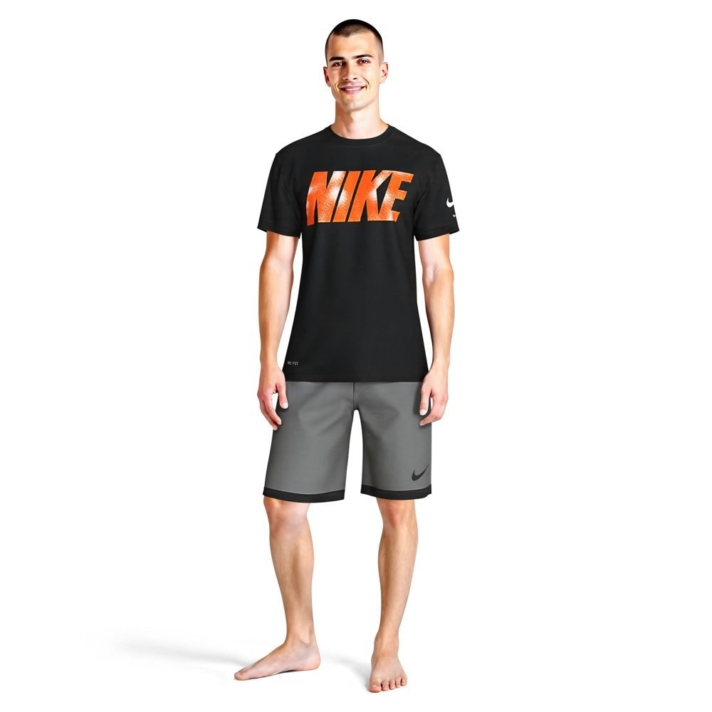 Nike Swim Brand Blast Short Sleeve Hydroguard Mens Top