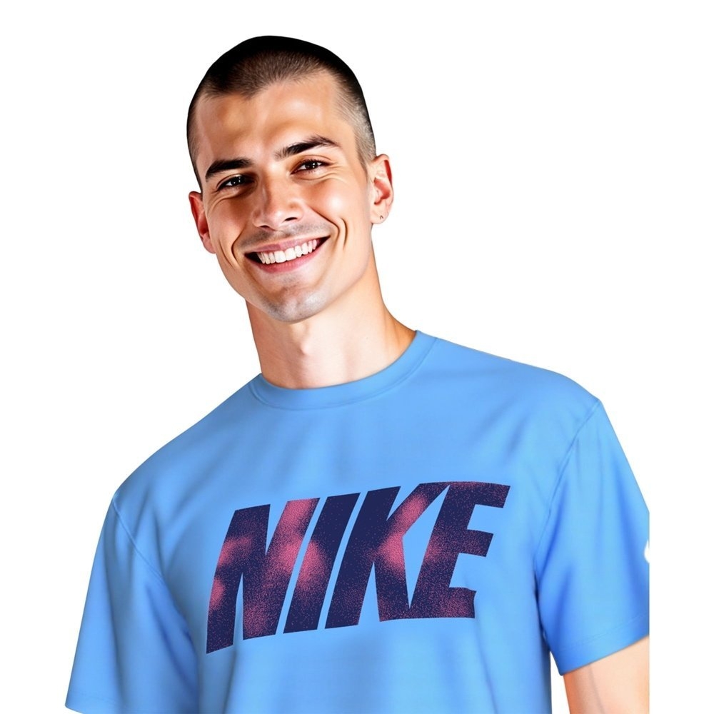 Nike Swim Brand Blast Short Sleeve Hydroguard Mens Top