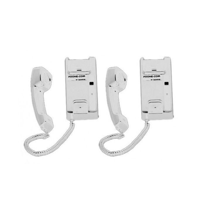 Newmar PI-2 Phone-Com Intercom System Set Bright White
