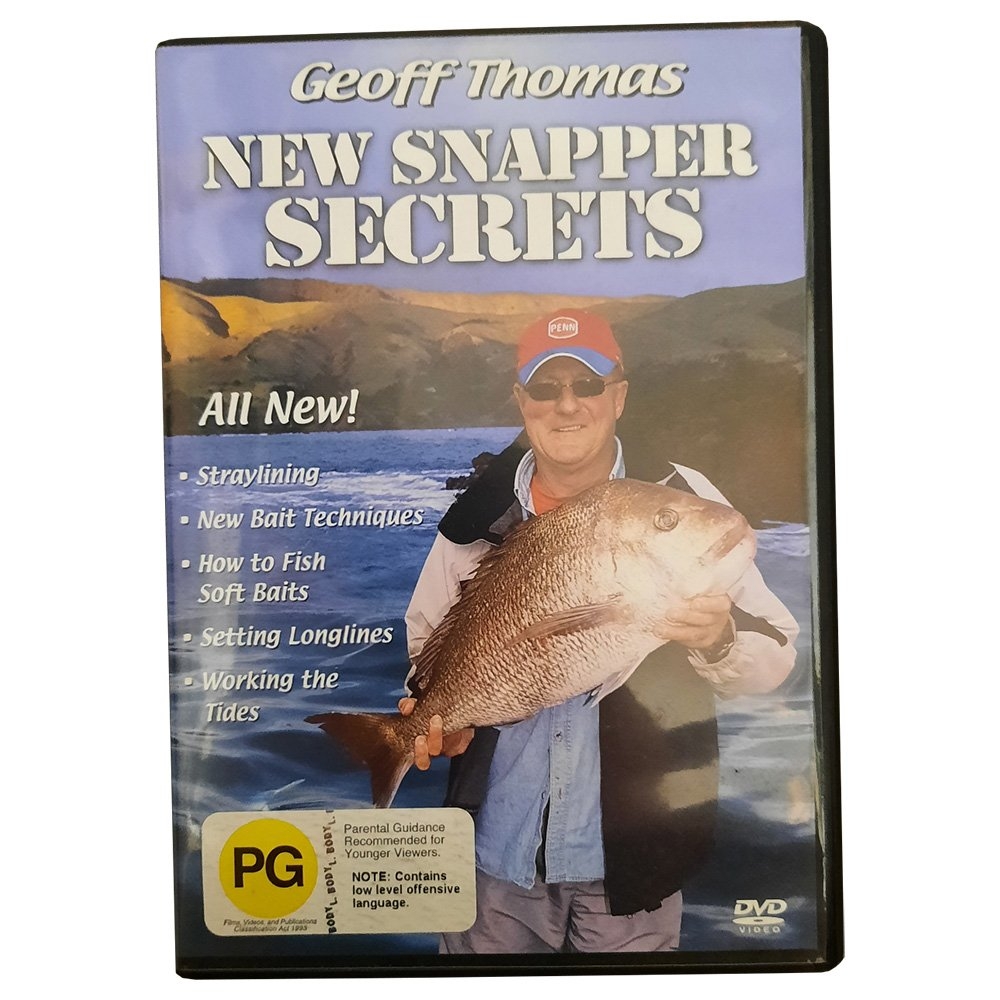 Geoff Thomas New Snapper Secrets DVD