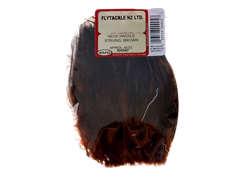 Wapsi Strung Neck Hackle Brown