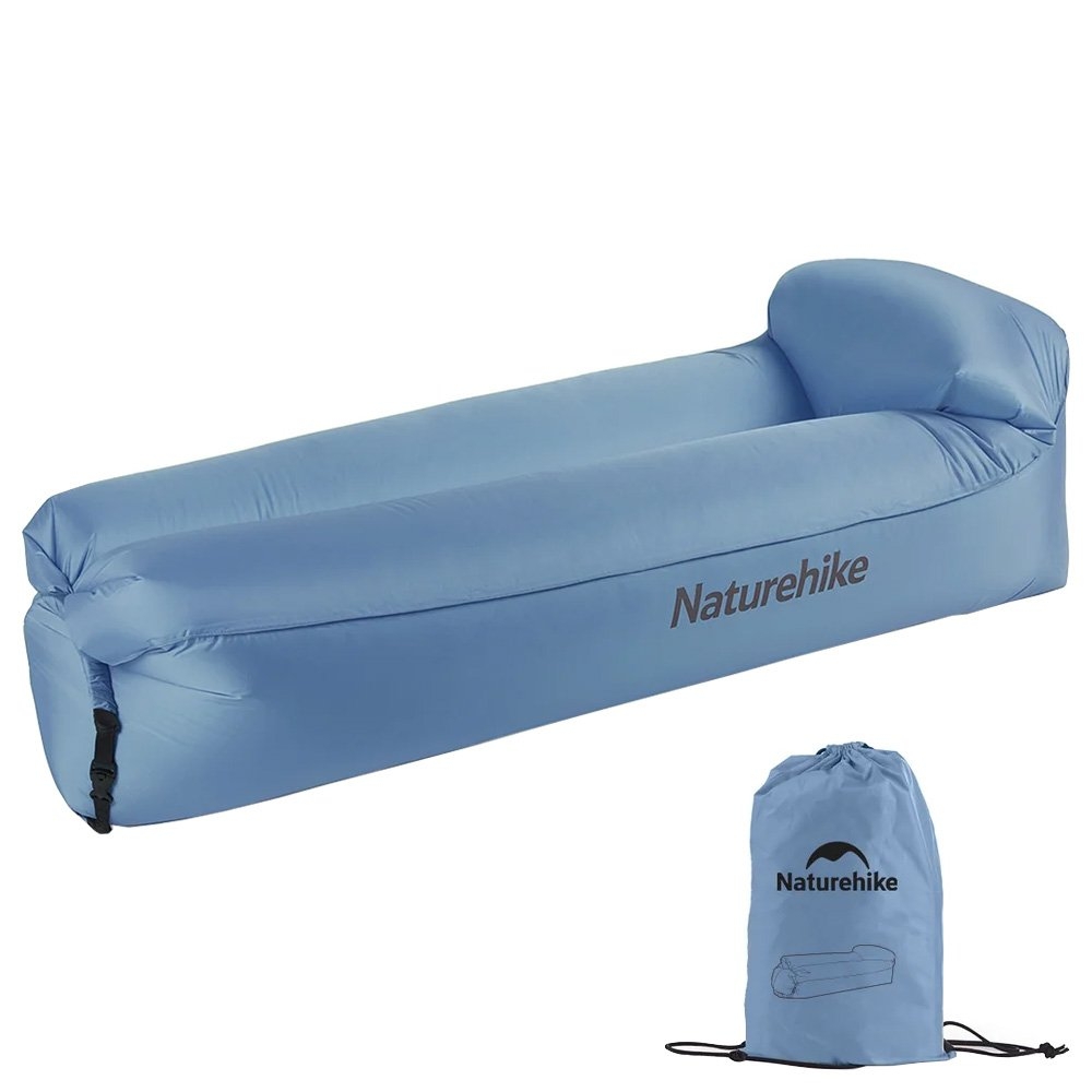 Naturehike Inflatable Lazy Lounger with Pillow Blue