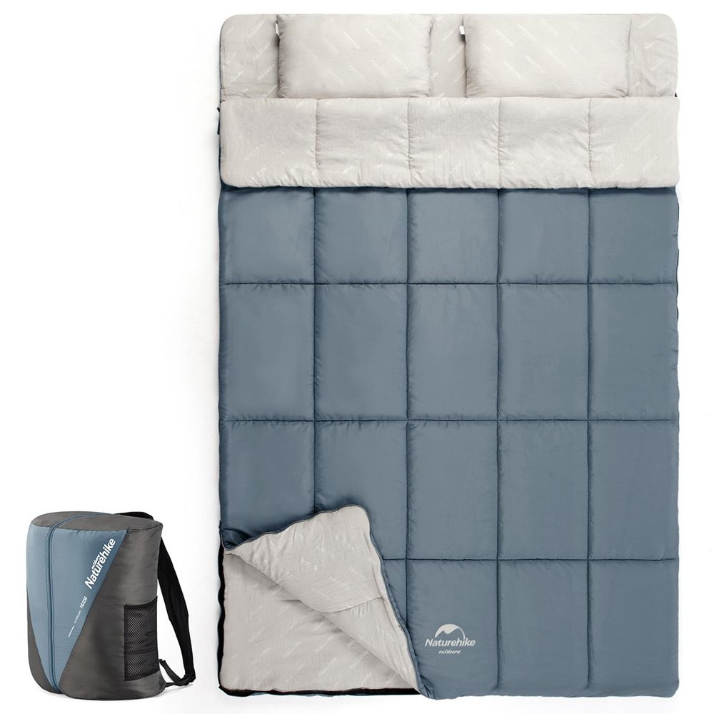 Naturehike 15C Double Cotton Sleeping Bag Shadow Blue