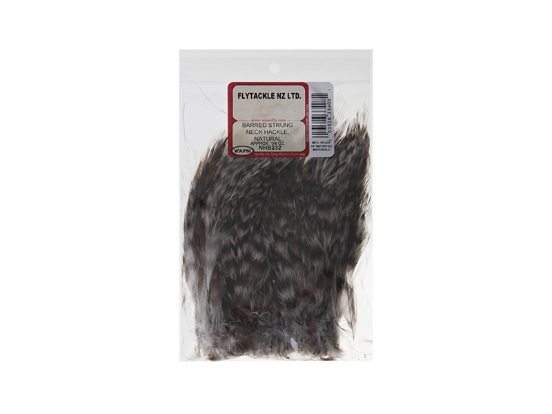 Wapsi Strung Neck Hackle Earthy Colours