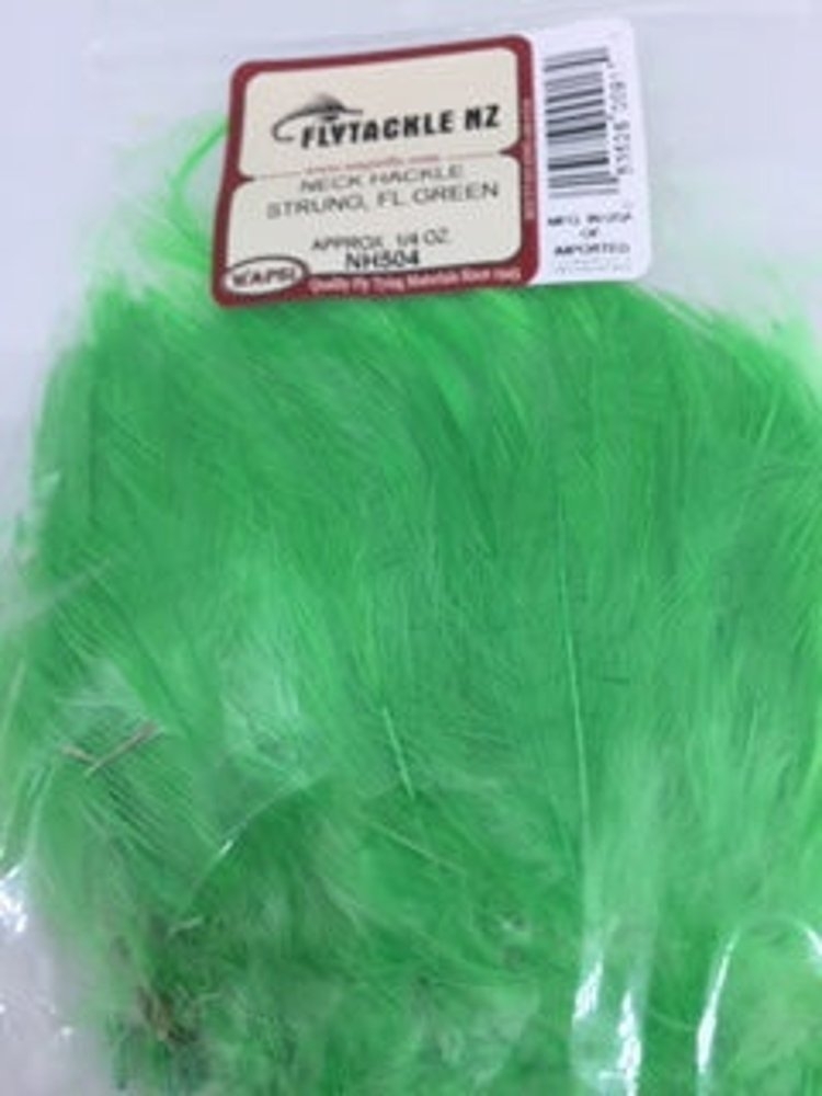 Wapsi Strung Neck Hackle Highland Green