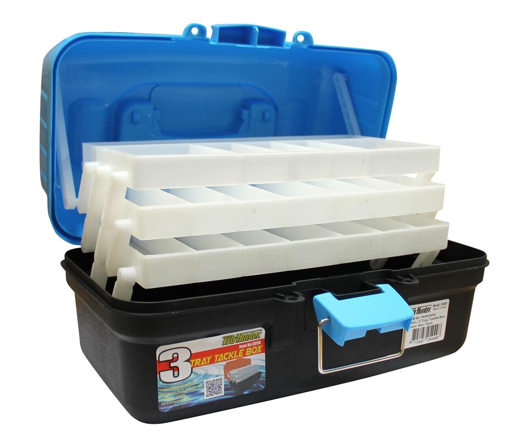 Pro Hunter 3-Tray Tackle Box