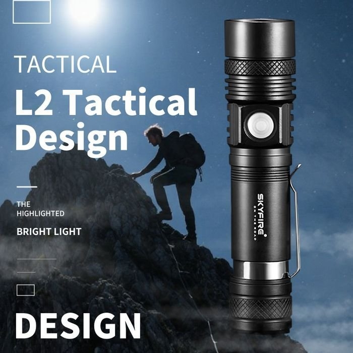 SKYFIRE 294 Rechargeable LED Torch 259 Lumens