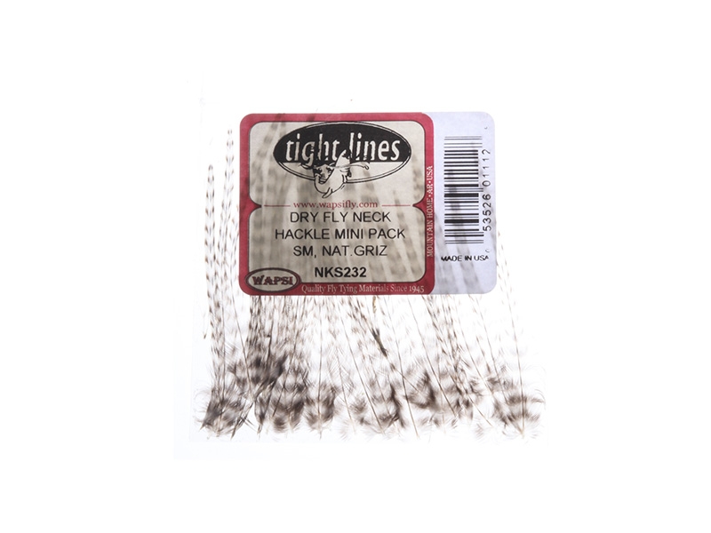 Wapsi Keough Hackle Pack Grizzly S