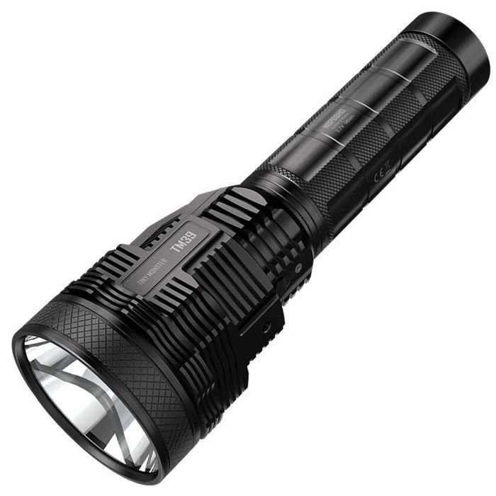 NITECORE TM39 Long Throw Rechargeable Flashlight and Adaptor 5200 Lumen