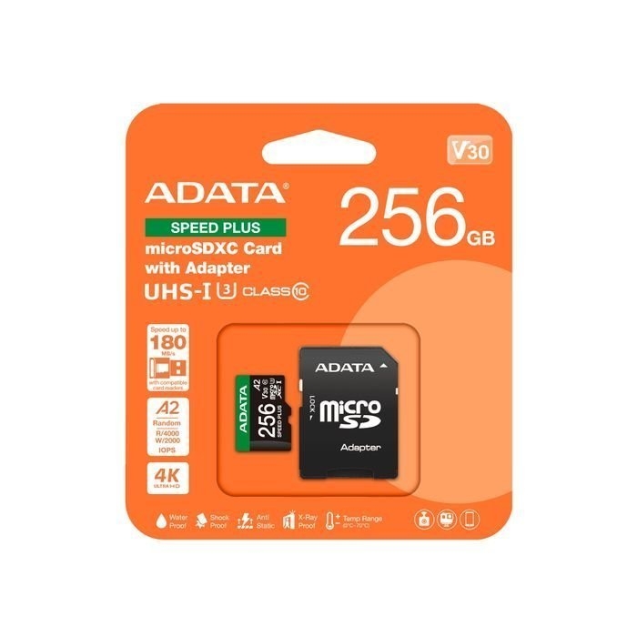 ADATA Speed Plus Micro SDXC Card 256GB