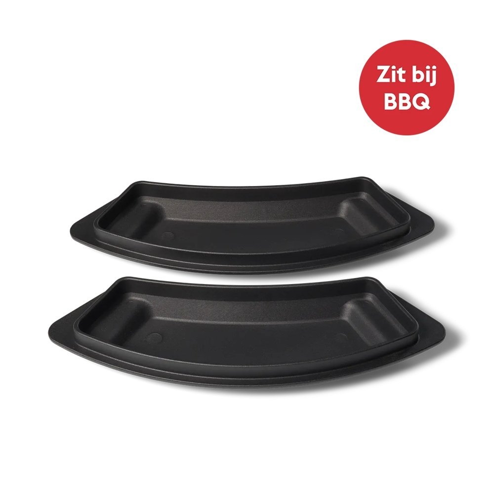 nomadiQ Portable BBQ Drip Trays 2pc