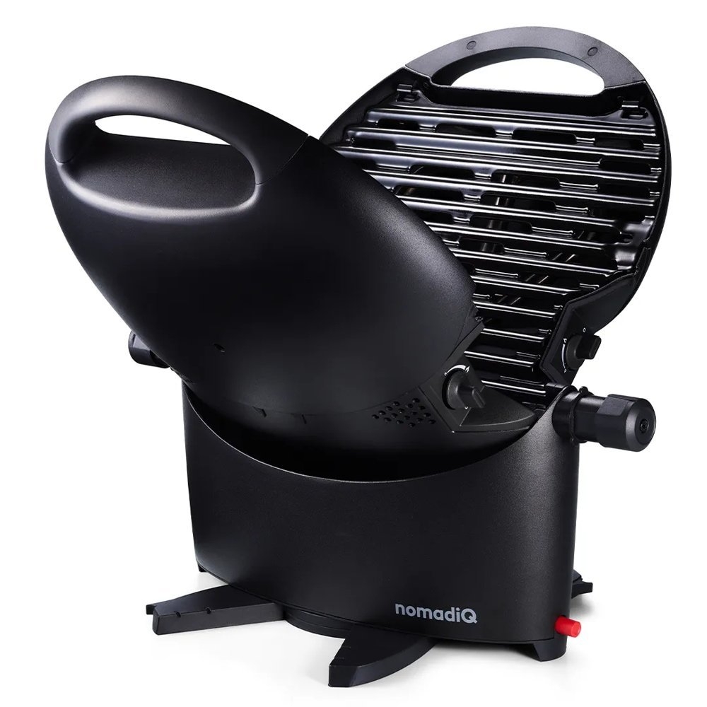 nomadiQ Portable Gas BBQ Black