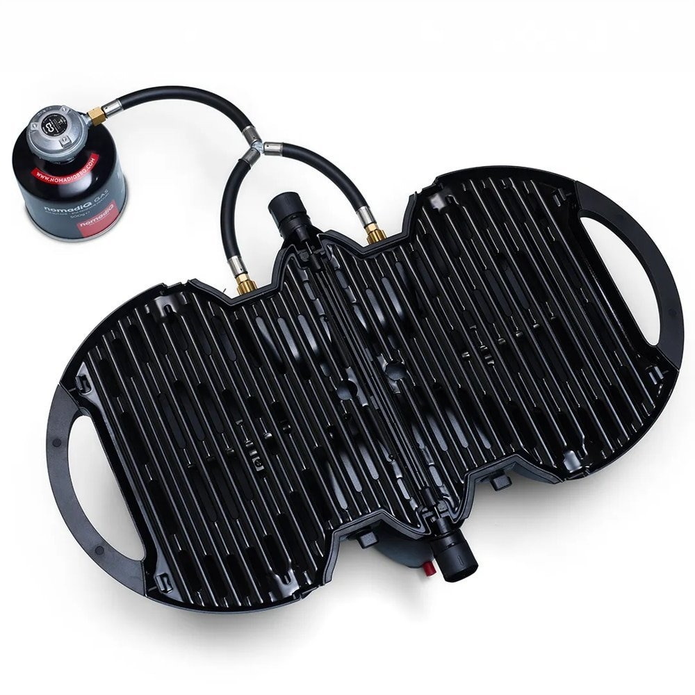 nomadiQ Portable Gas BBQ Black