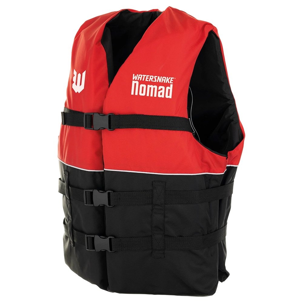 Watersnake Nomad Level 50 PFD Life Jacket Medium 40-50kg Red