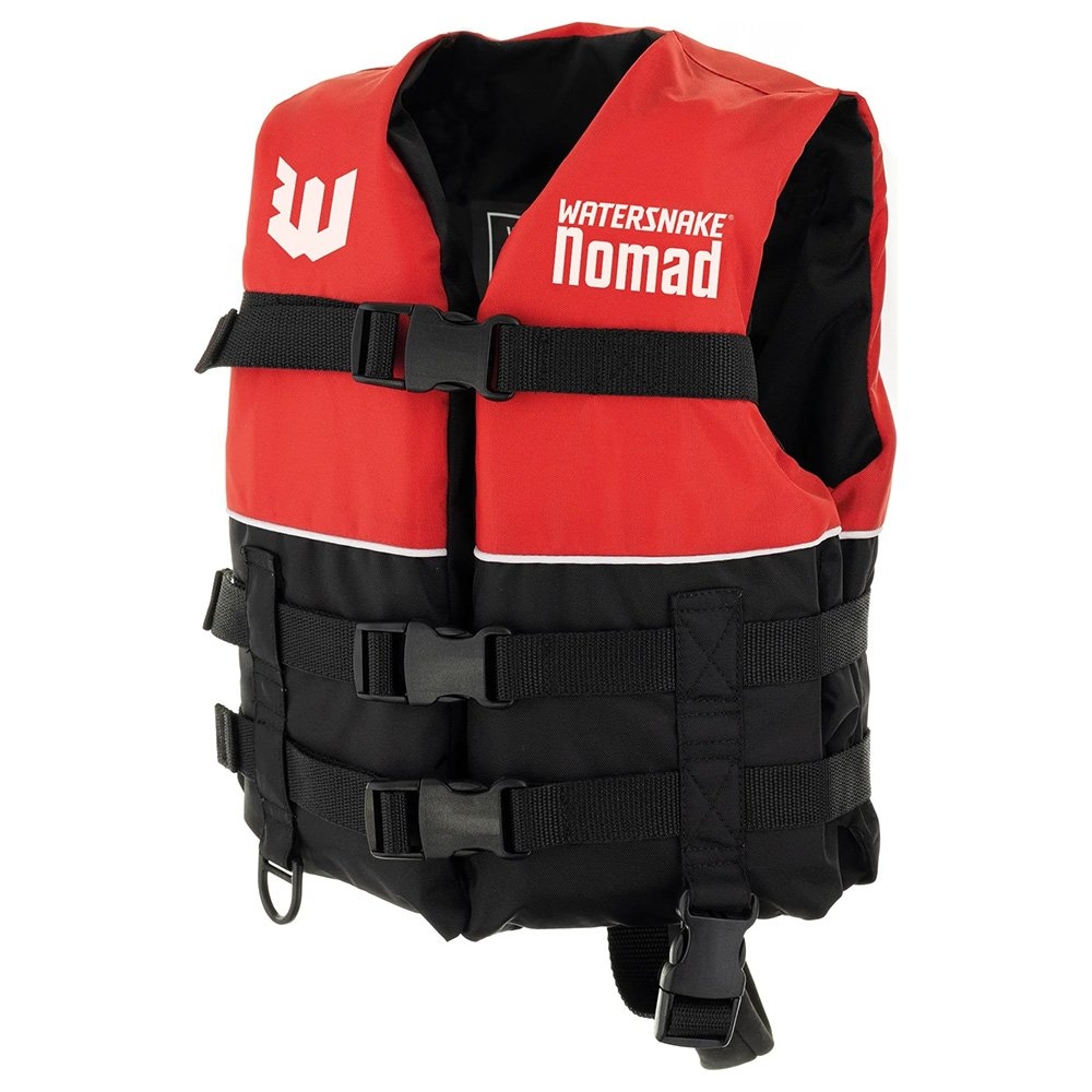 Watersnake Nomad Level 50 Kids PFD Life Vest Small 10-25kg Red