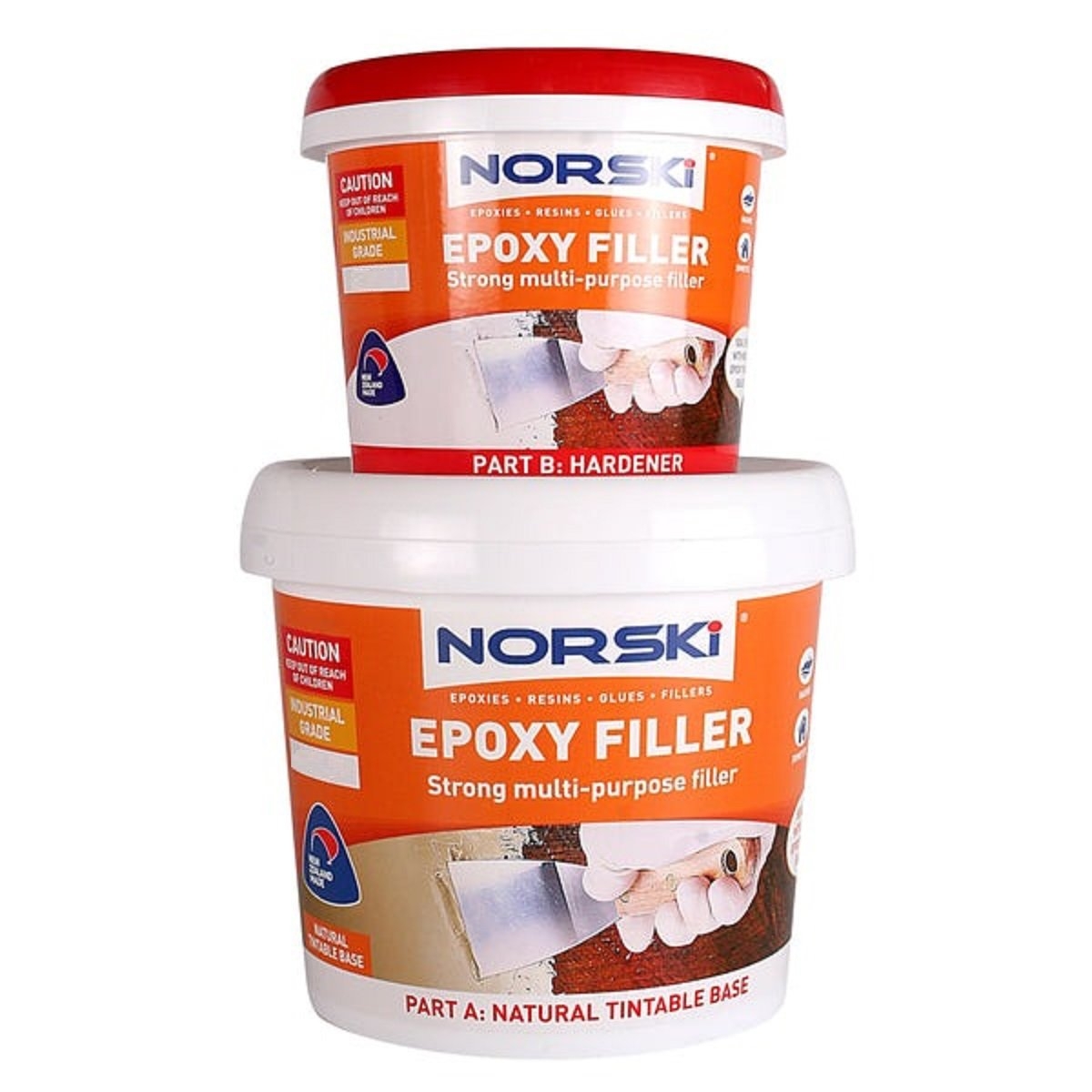 Norski 2:1 Epoxy Filler Natural Tintable 6L