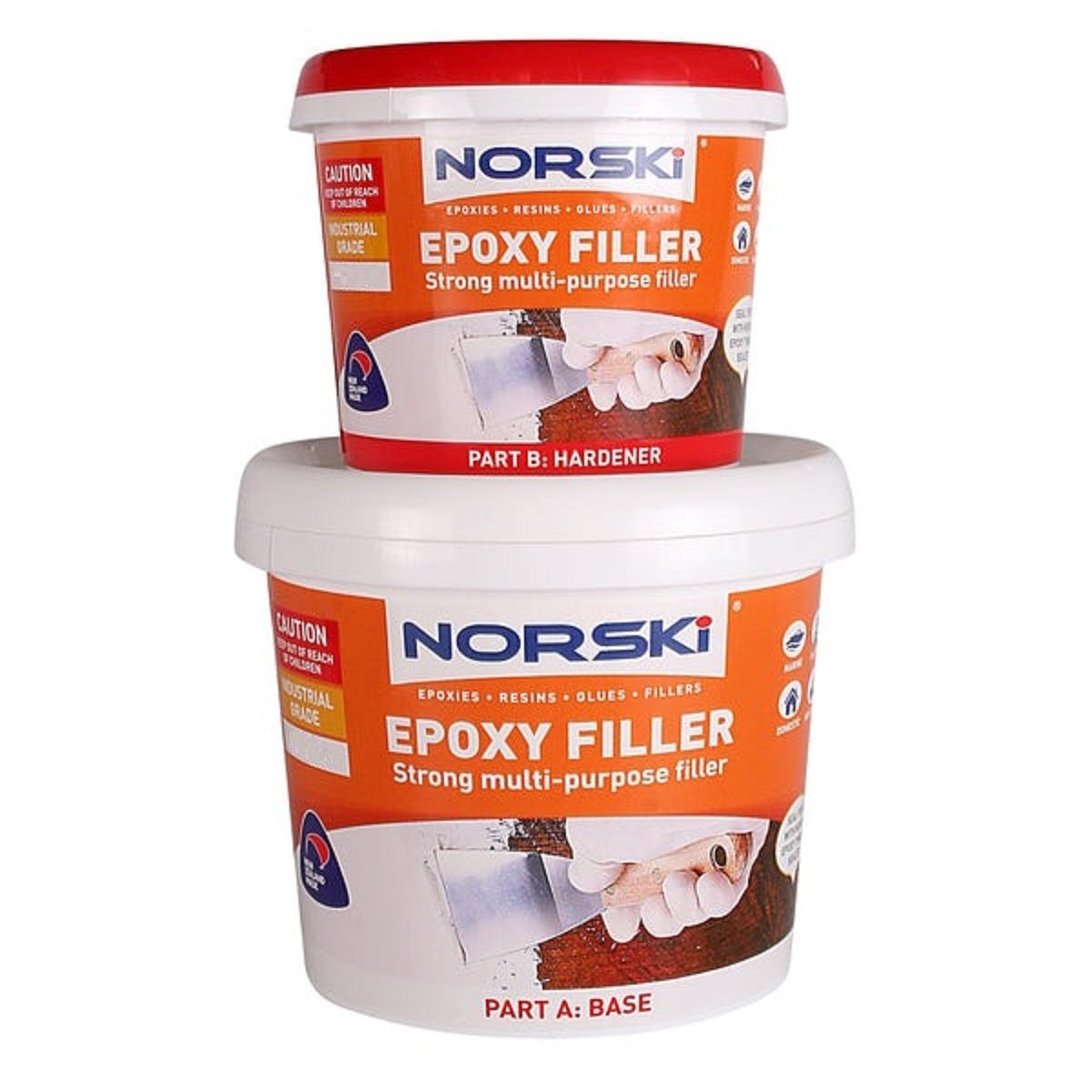 Norski 2:1 Epoxy Filler White 1.5L