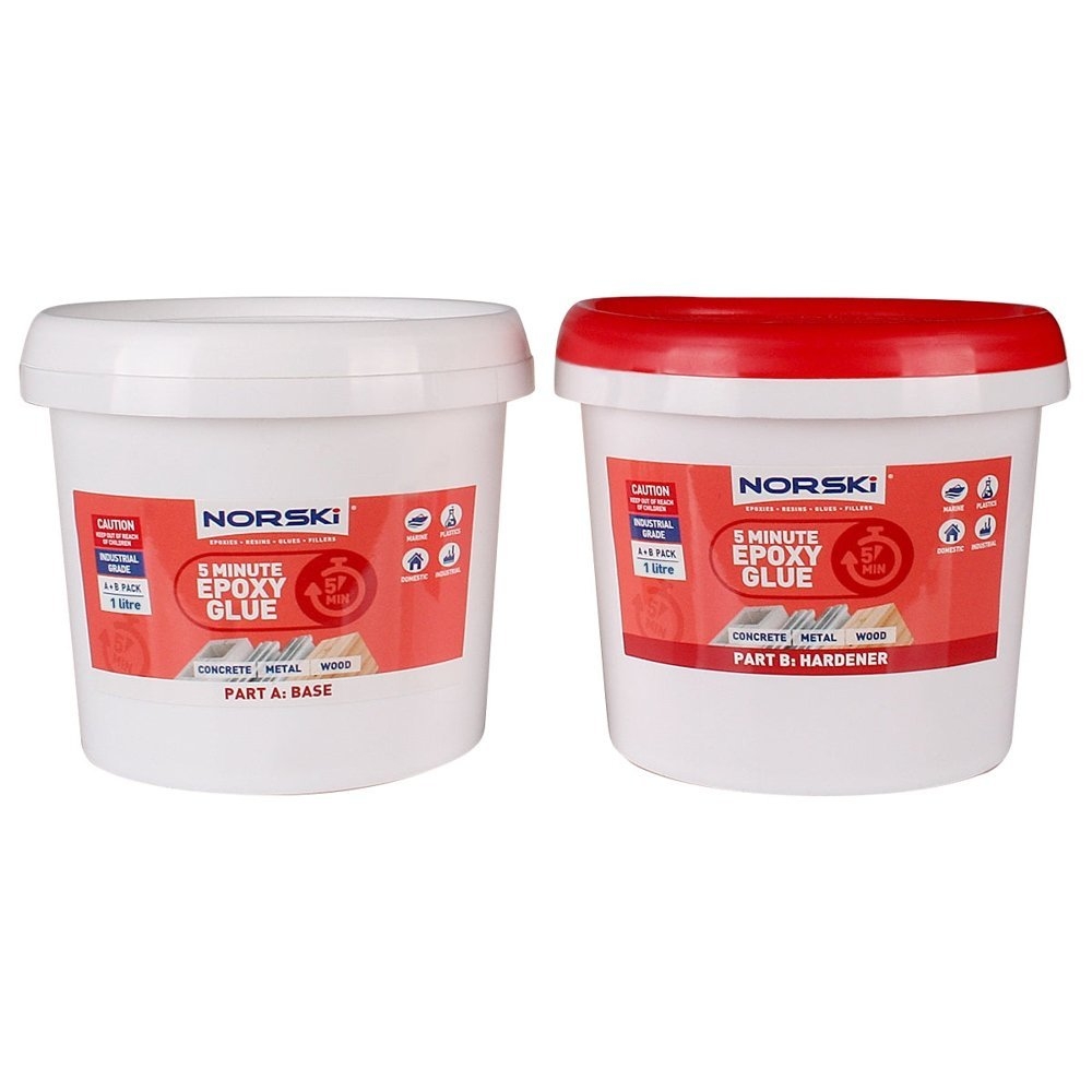 Norski 5-Minute Epoxy Glue 1L