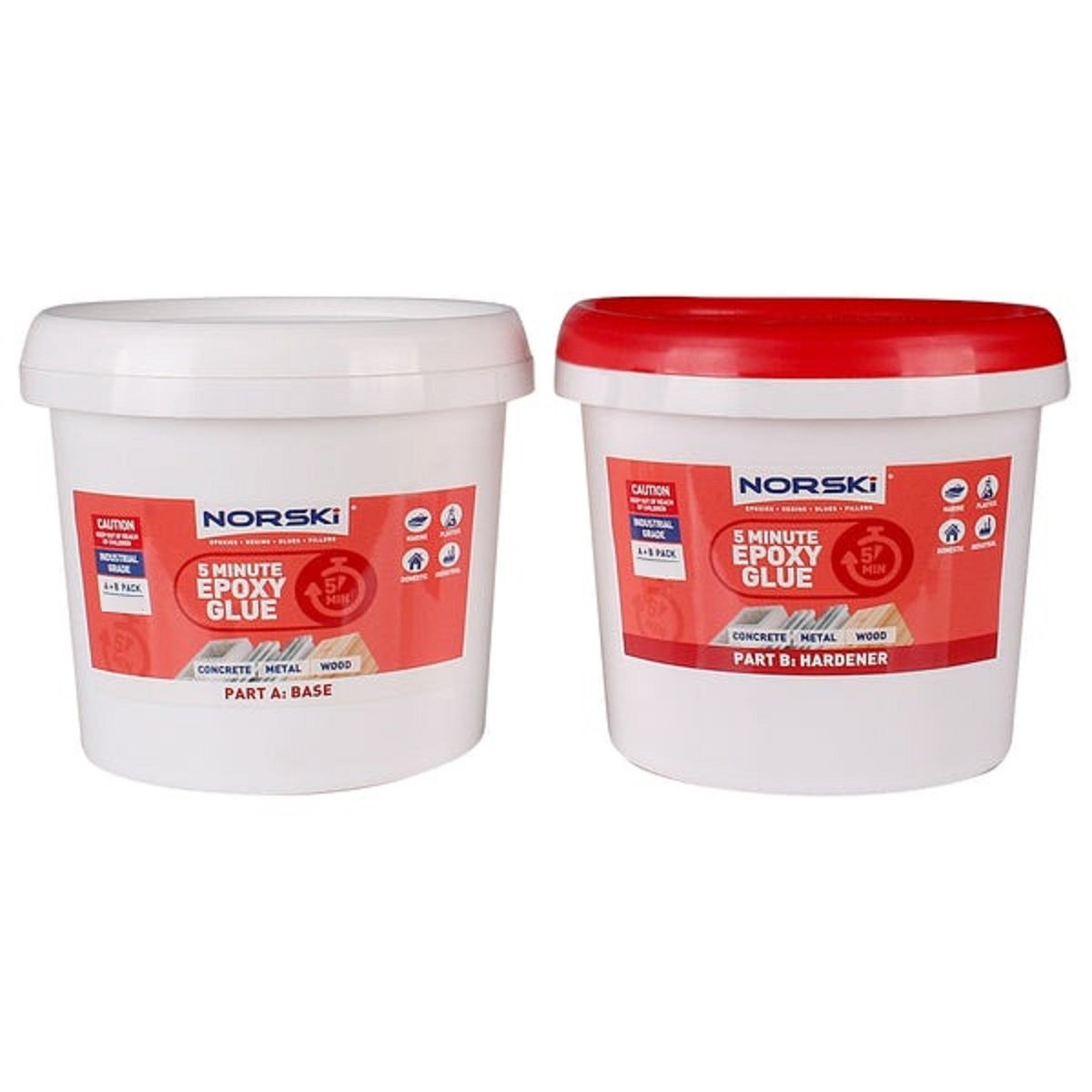 Norski 5-Minute Epoxy Glue 2L