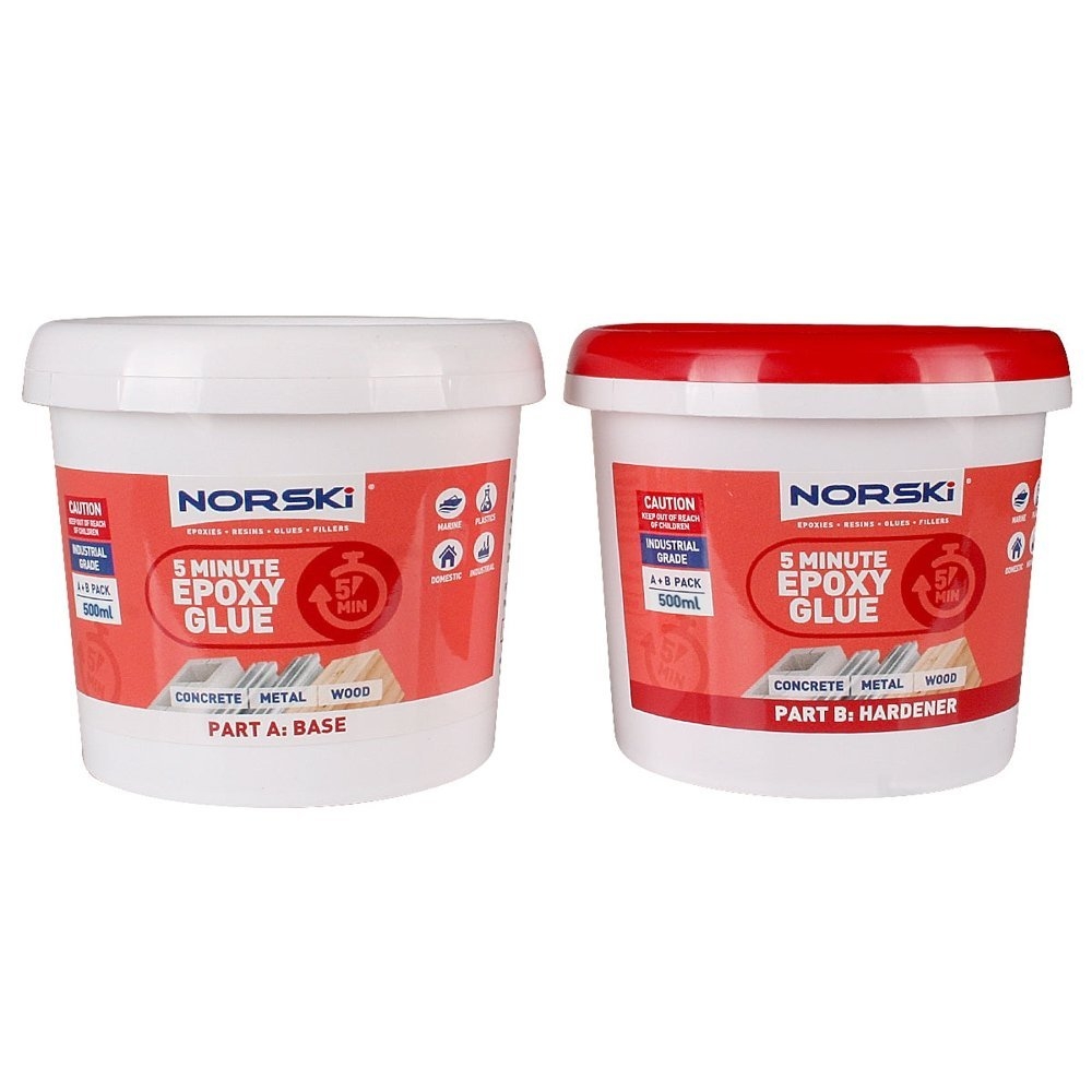 Norski 5-Minute Epoxy Glue 500ml