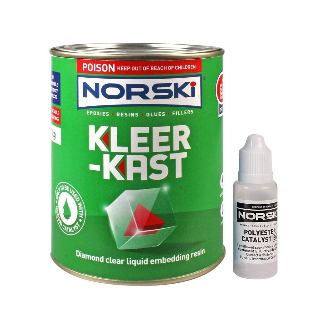 Norski Kleer Kast Clear Liquid Embedding Resin