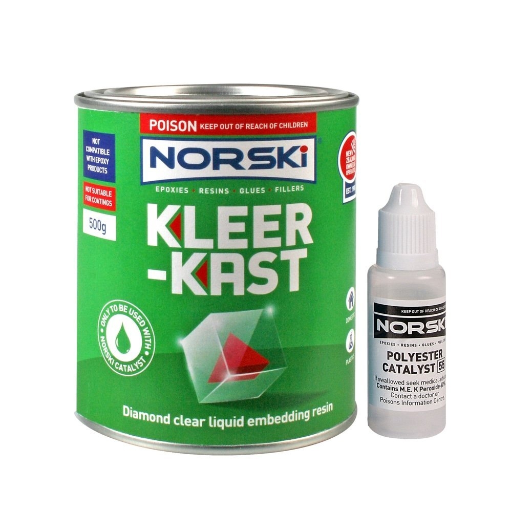 Norski Kleer Kast Clear Liquid Embedding Resin