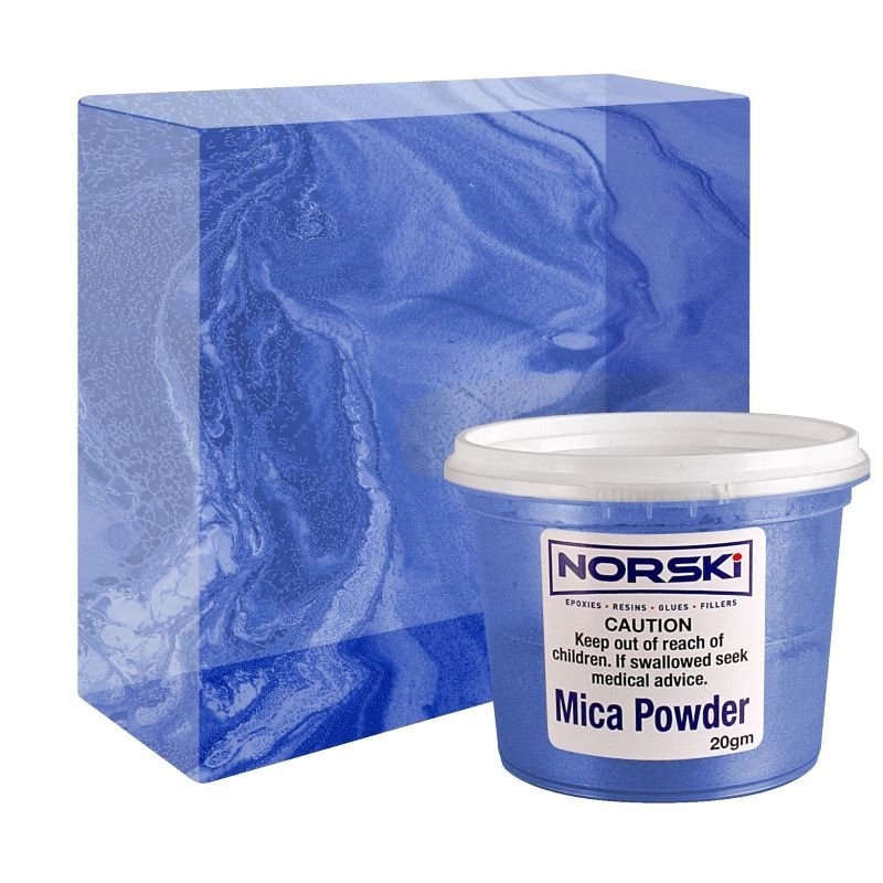 Norski Mica Powder 20g Blue