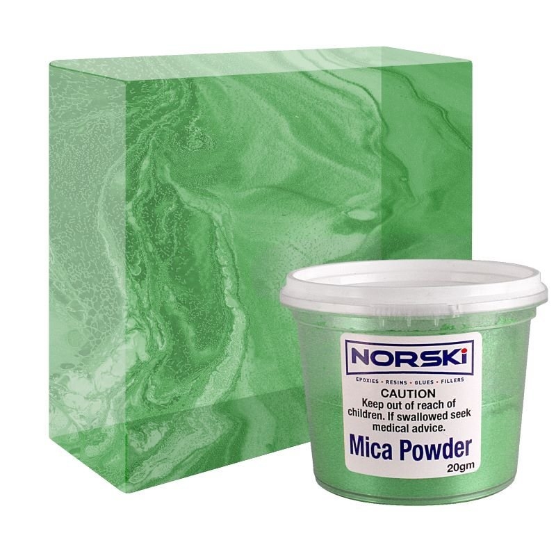 Norski Mica Powder 20g Green