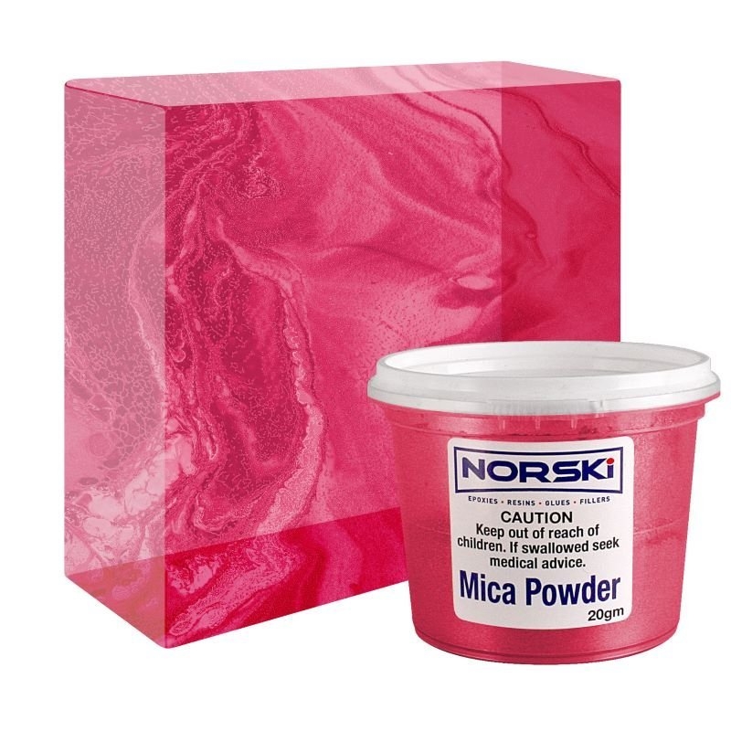 Norski Mica Powder 20g Red