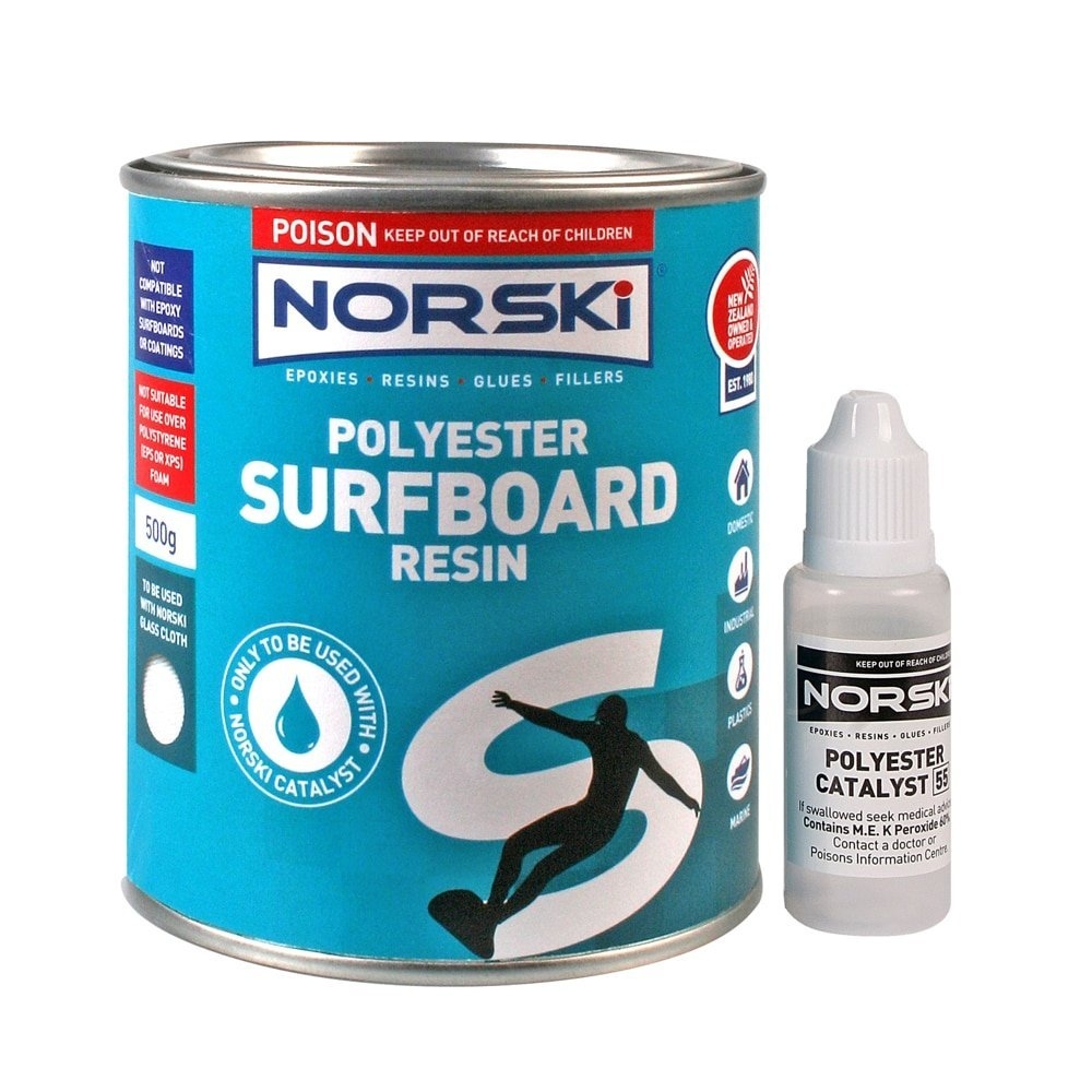Norski Surfboard Clear Coat Resin