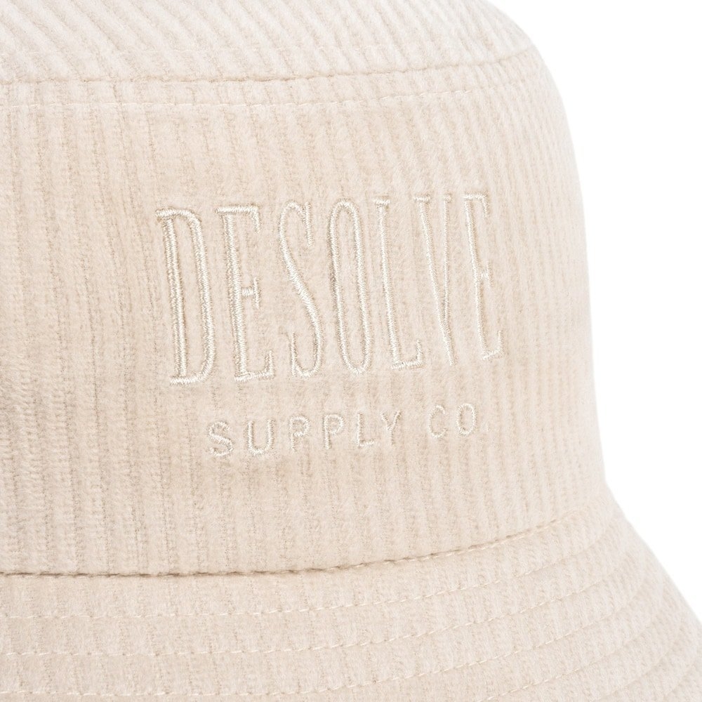 Desolve Noughties Bucket Hat Womens Oat