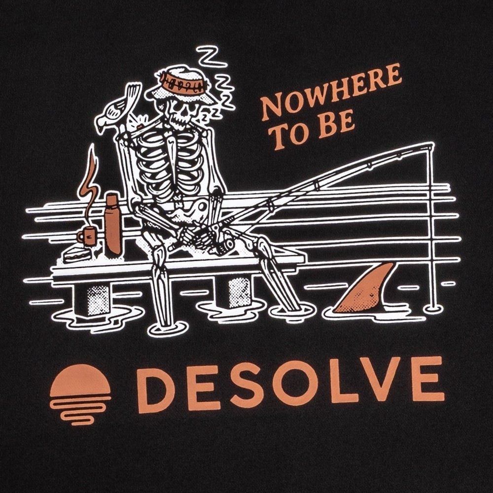 Desolve Nowhere To Be Mens Hoodie