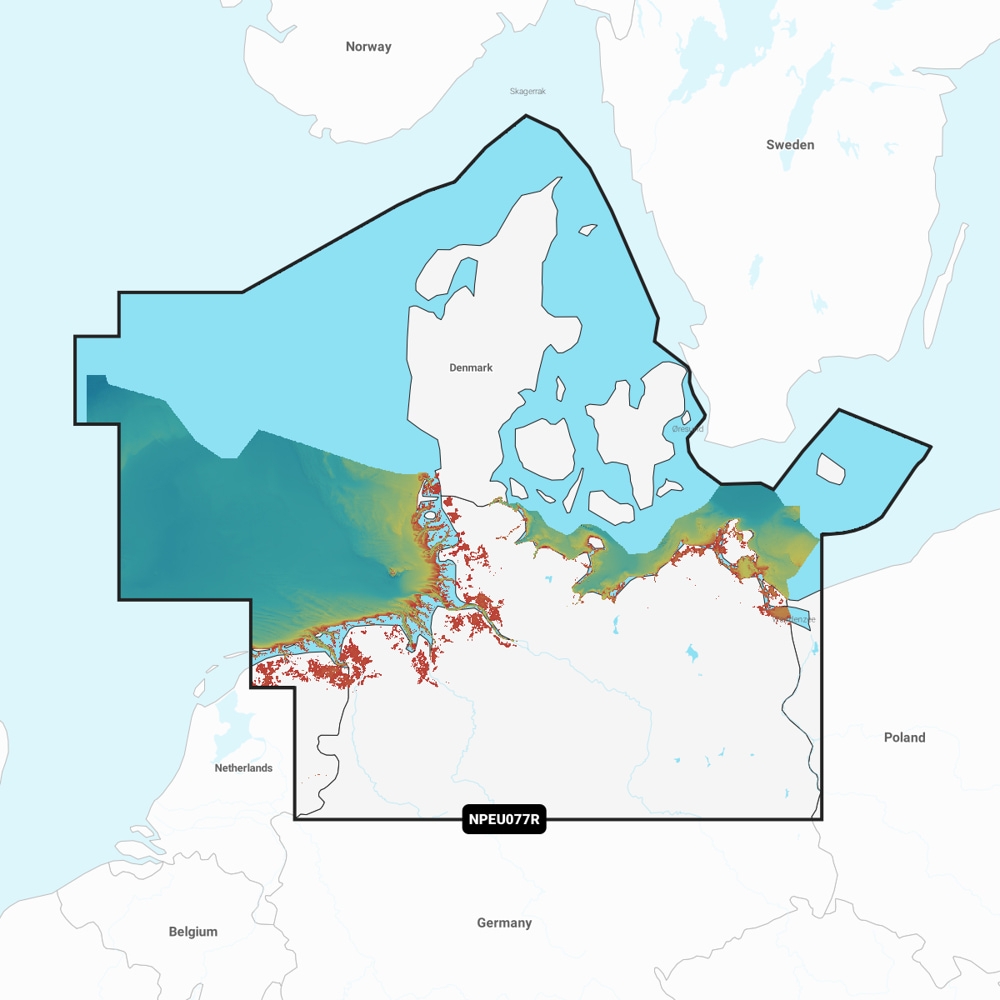 Navionics Platinum Plus Chart Card Denmark and Germany North