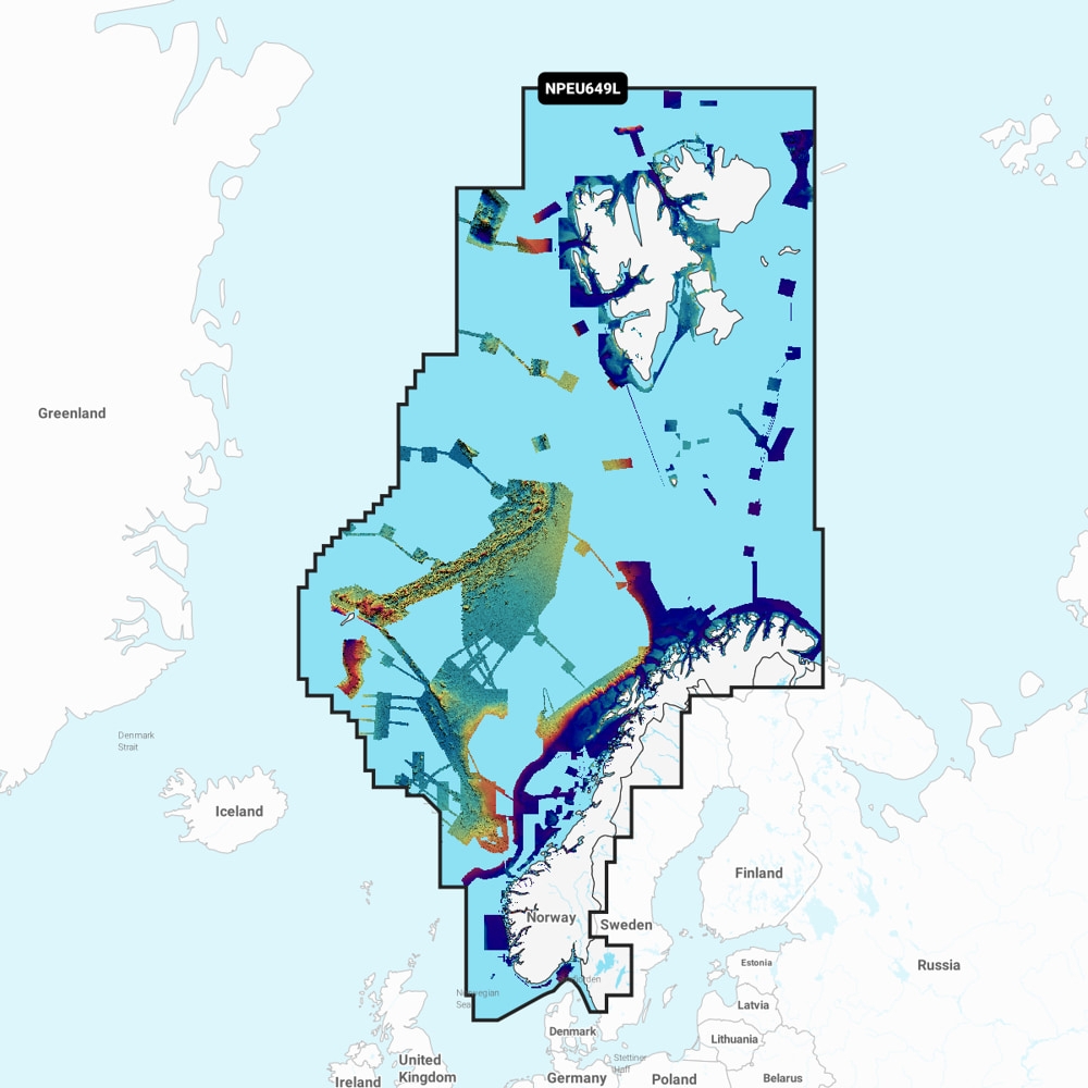 Navionics Platinum Plus Chart Card Norway