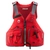 NRS Chinook Mesh Back Fishing PFD USCG Type III Red L/XL