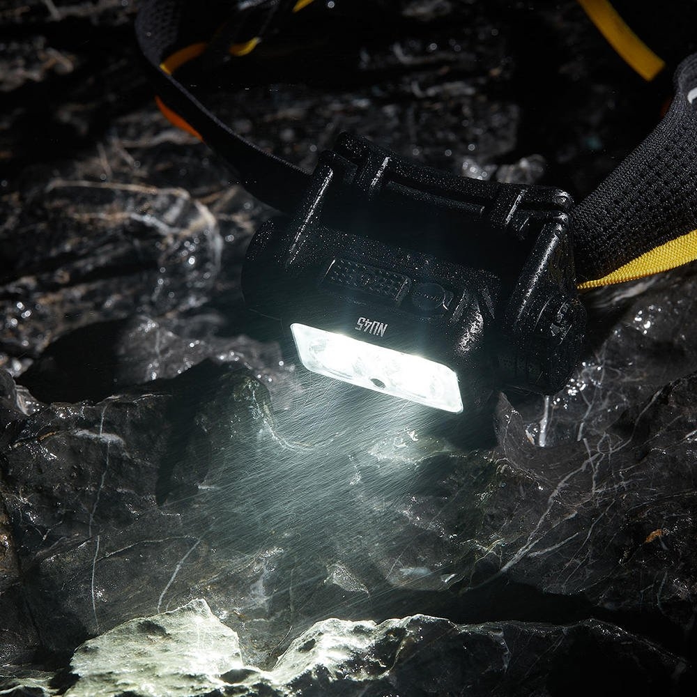 NITECORE NU45 USB Rechargeable Ultra Lightweight Headlamp 1700 Lumens
